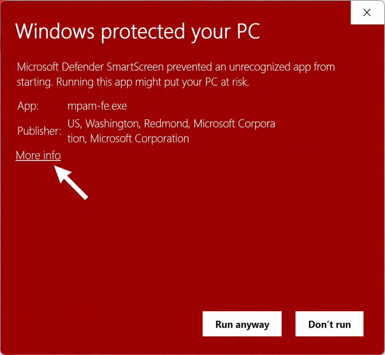 Cara atasi Windows protected your PC